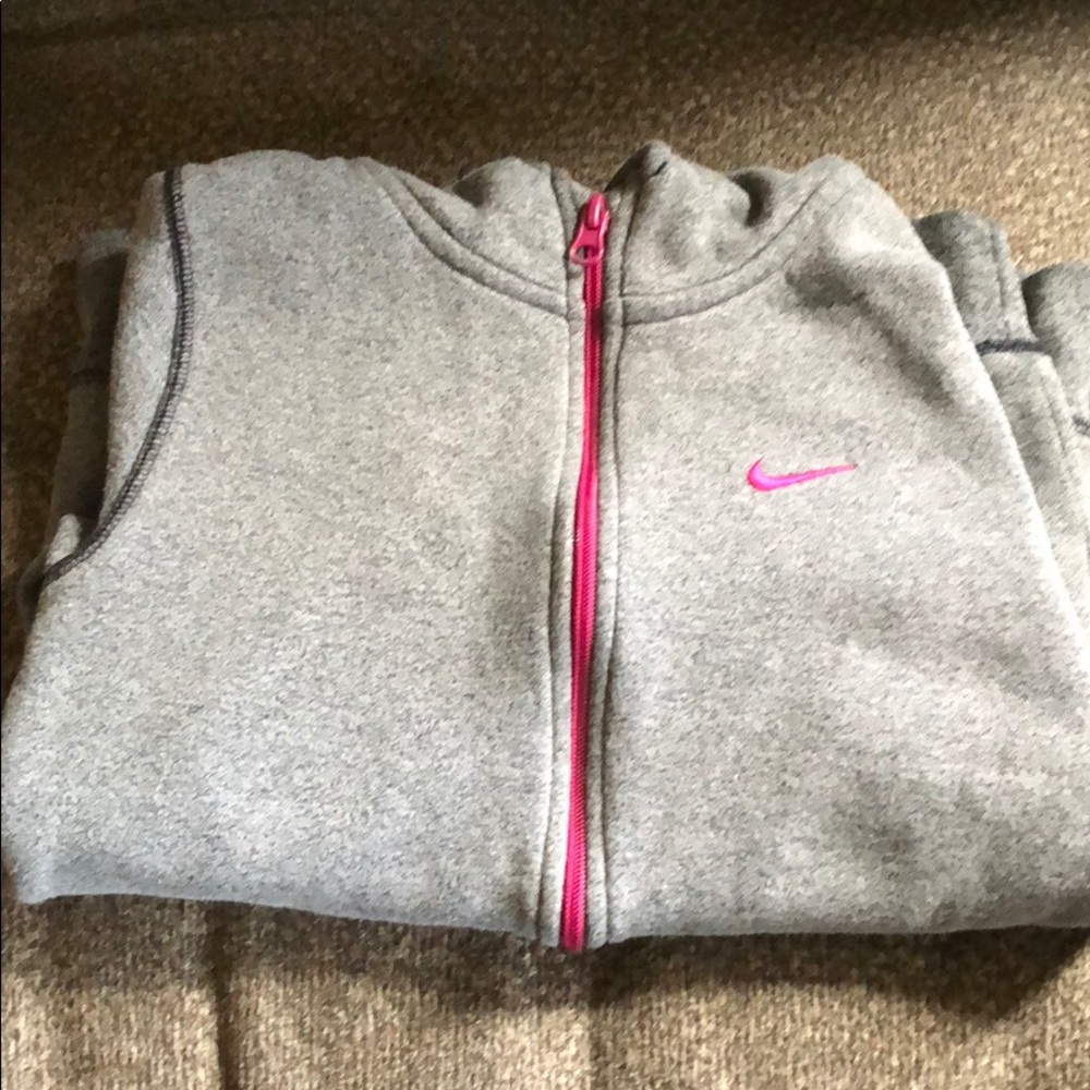 Girls zip up sweater